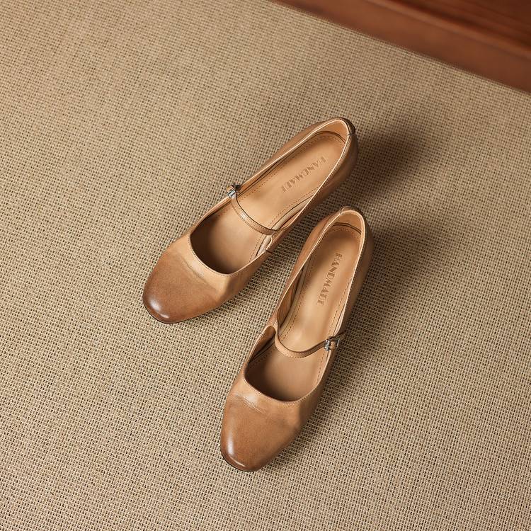 Ryla Genuine Leather Pumps