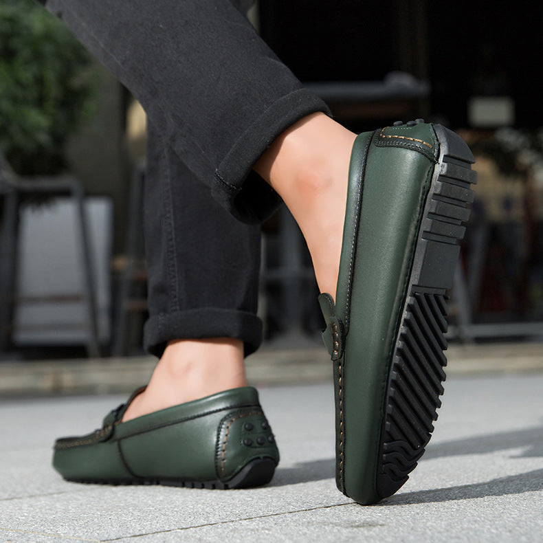Helvo Genuine Leather Moccasin Loafers