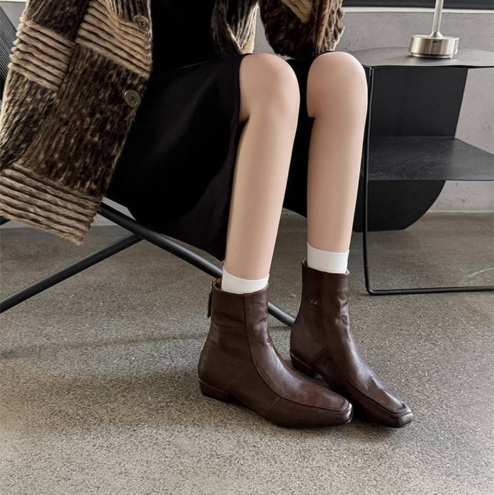 Grena Genuine Leather Boots