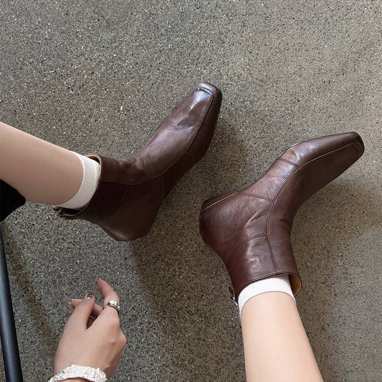 Grena Genuine Leather Boots
