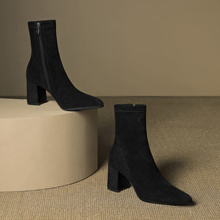 Riva Genuine Suede Boots