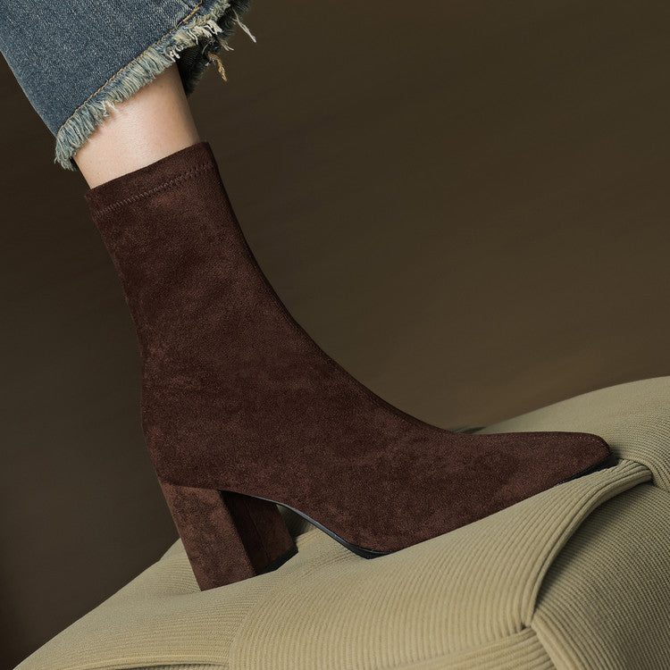 Riva Genuine Suede Boots