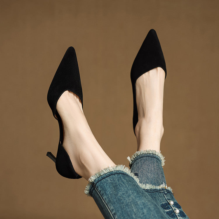 Avella Genuine Leather Heels