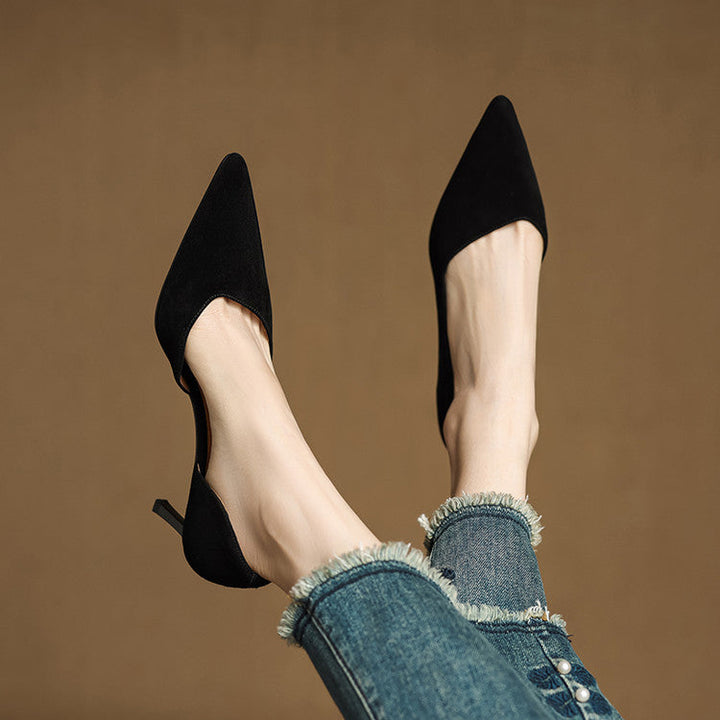 Avella Genuine Leather Heels