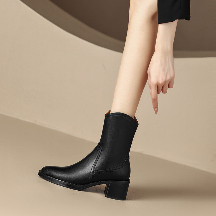 Marcie Genuine Leather Boots
