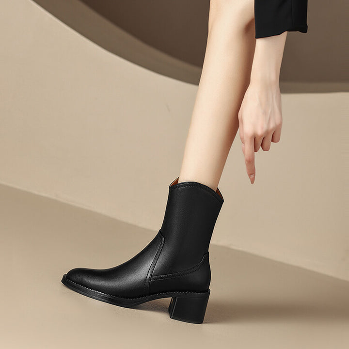Marcie Genuine Leather Boots