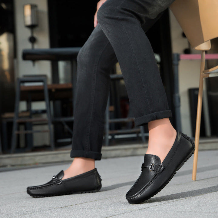 Helvo Genuine Leather Moccasin Loafers