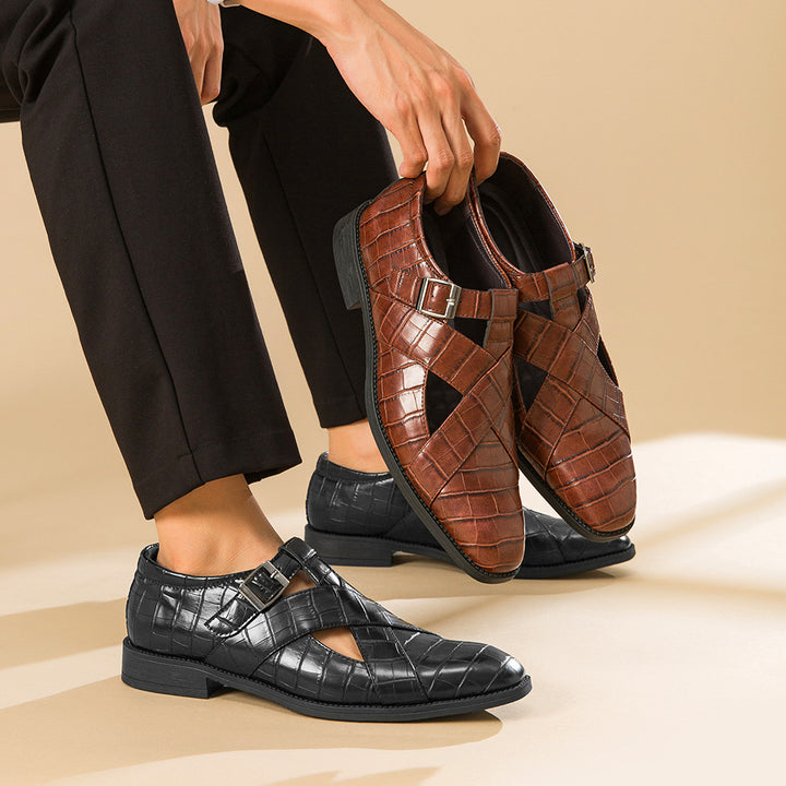 Brezo Leather Sandals