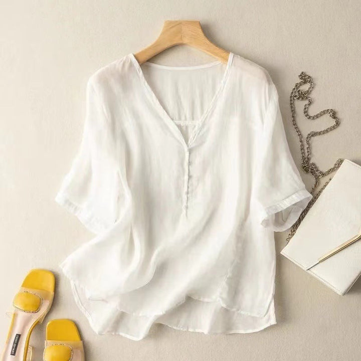 Laguna Linen Blouse