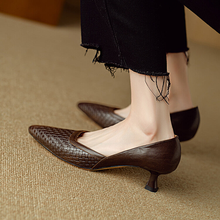 Kelra Genuine Leather Heels