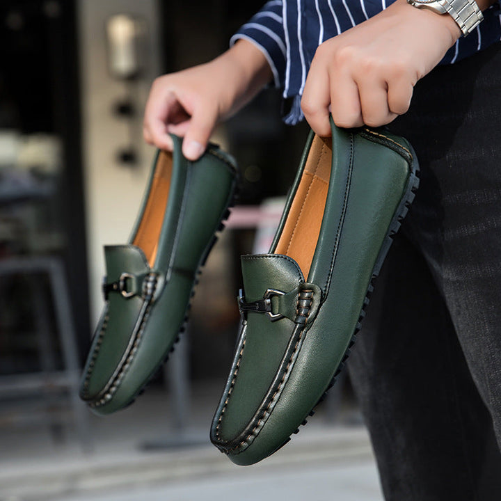 Helvo Genuine Leather Moccasin Loafers