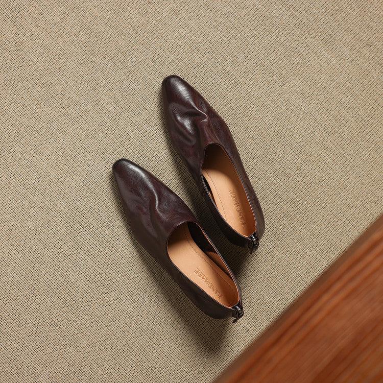 Halen Genuine Leather Pumps