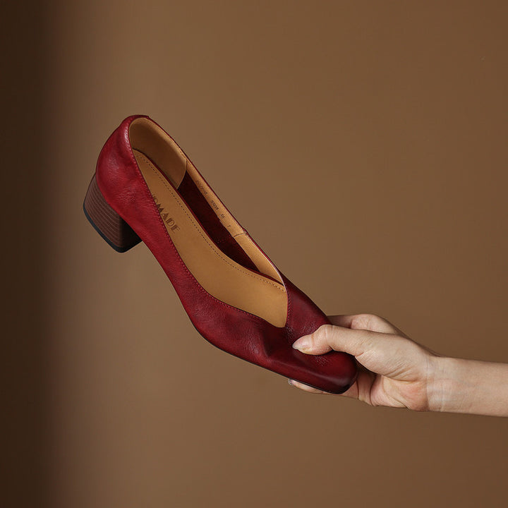 Zila Genuine Leather Heels