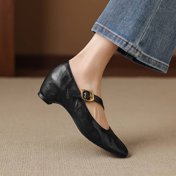 Givry Genuine Leather Heels