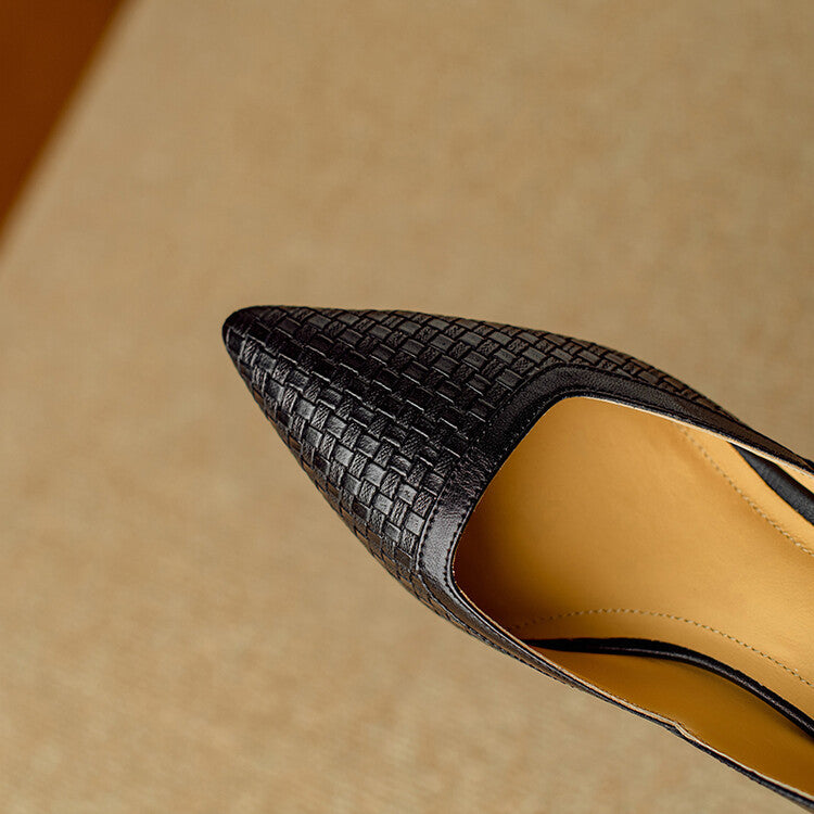 Kelra Genuine Leather Heels