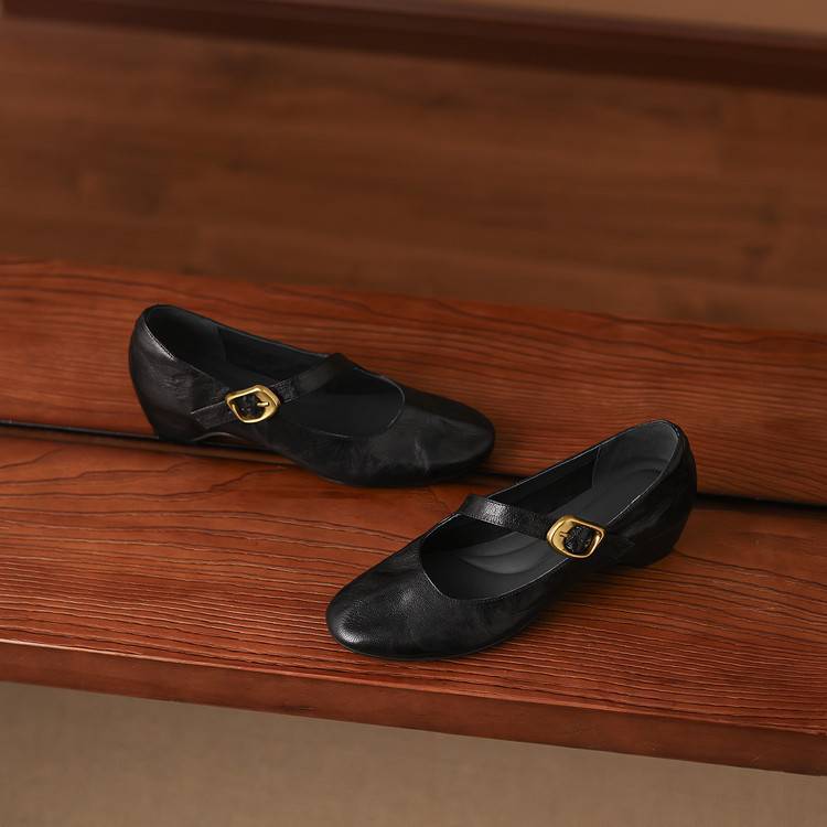Givry Genuine Leather Heels
