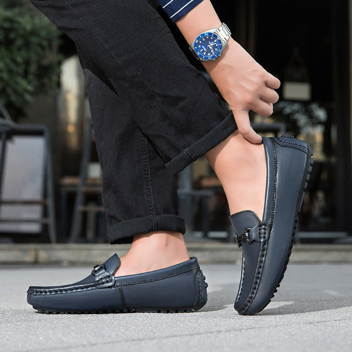 Helvo Genuine Leather Moccasin Loafers