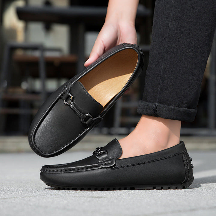 Helvo Genuine Leather Moccasin Loafers