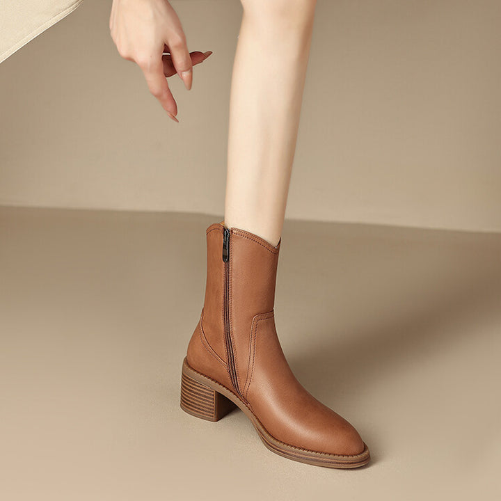 Marcie Genuine Leather Boots
