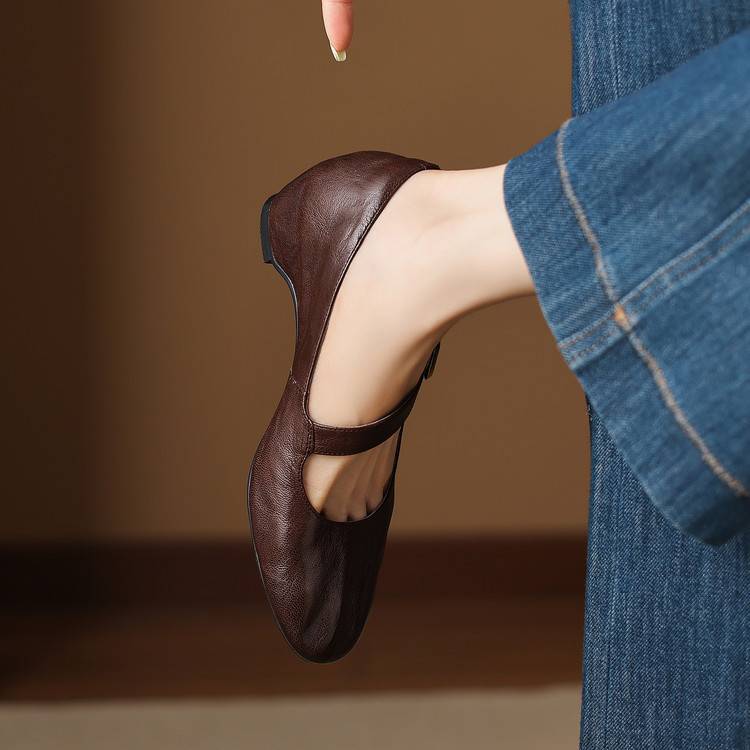 Givry Genuine Leather Heels