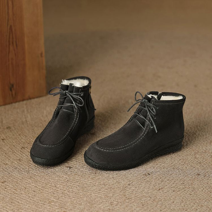 Silken Genuine Suede Boots