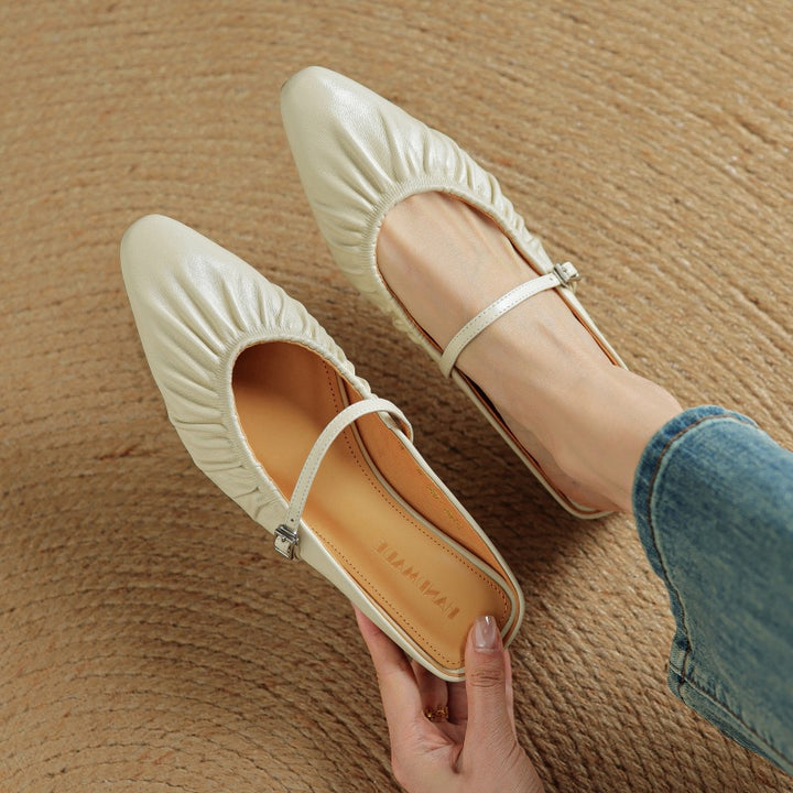 Orena Genuine Leather Mules
