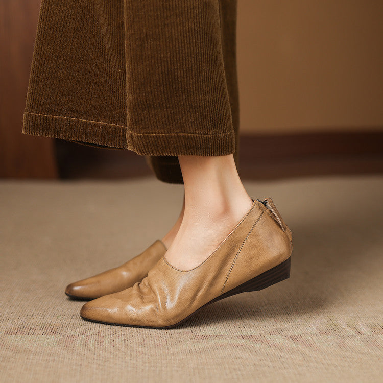 Halen Genuine Leather Pumps