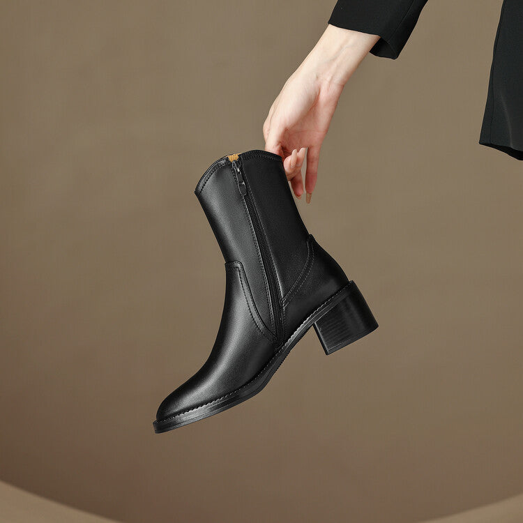 Marcie Genuine Leather Boots