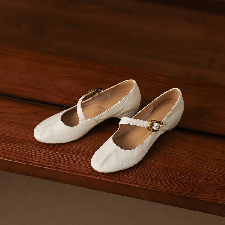 Givry Genuine Leather Heels