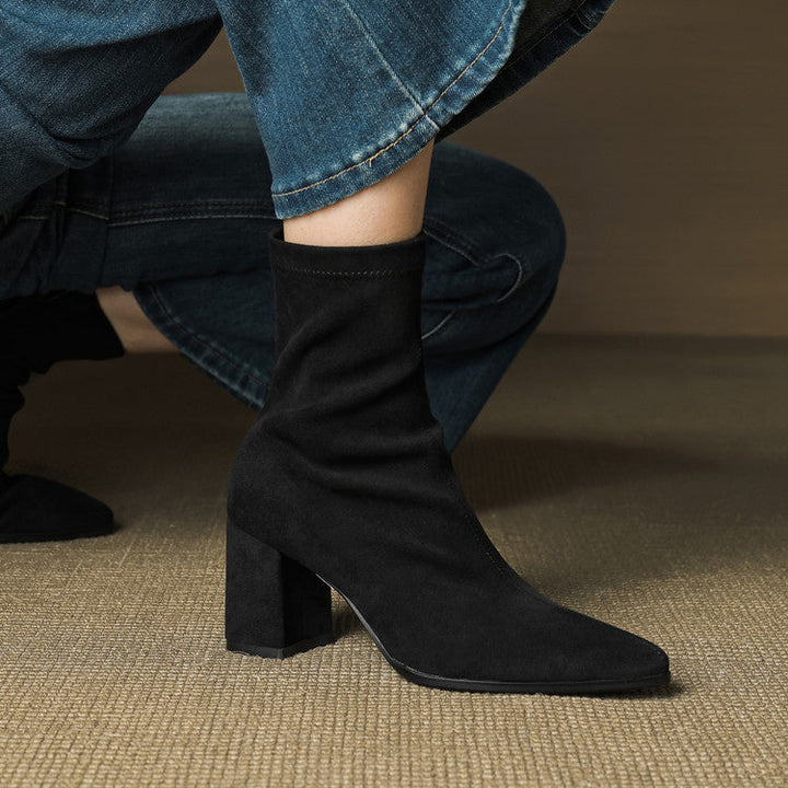 Riva Genuine Suede Boots