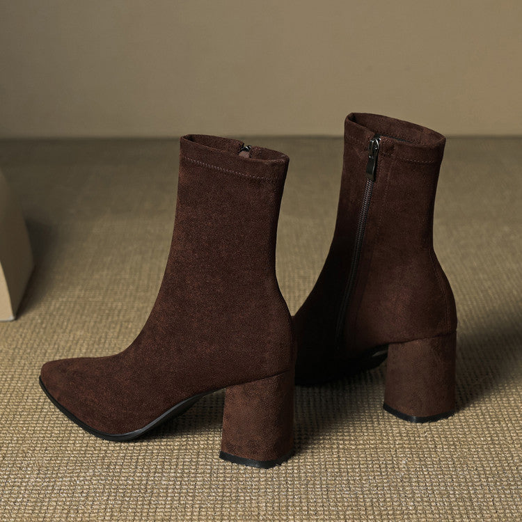 Riva Genuine Suede Boots