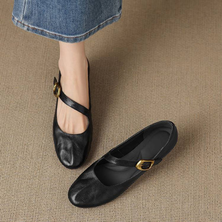 Givry Genuine Leather Heels