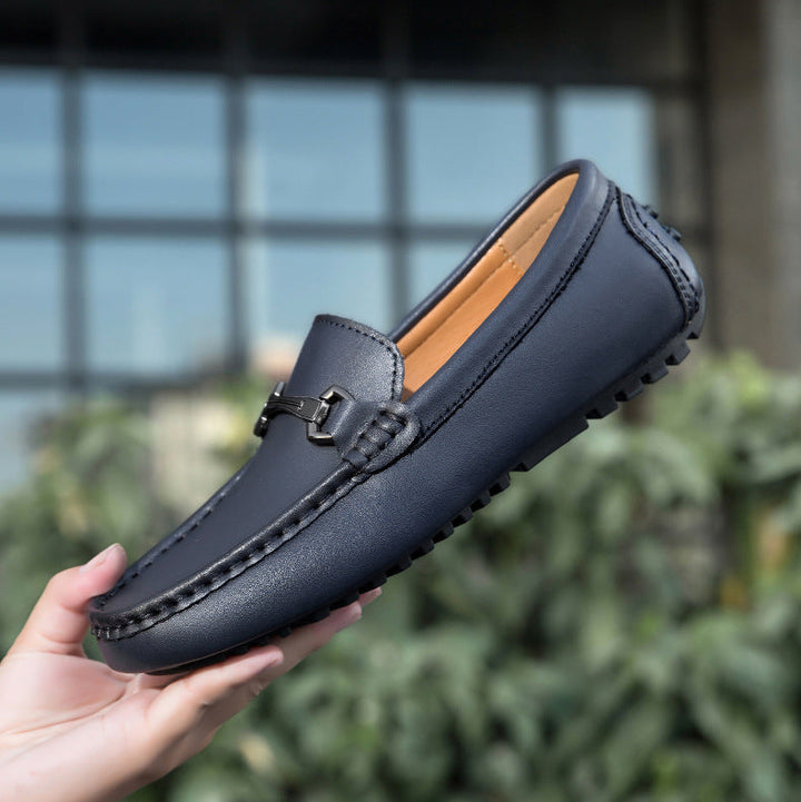 Helvo Genuine Leather Moccasin Loafers