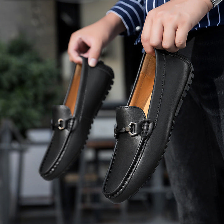 Helvo Genuine Leather Moccasin Loafers