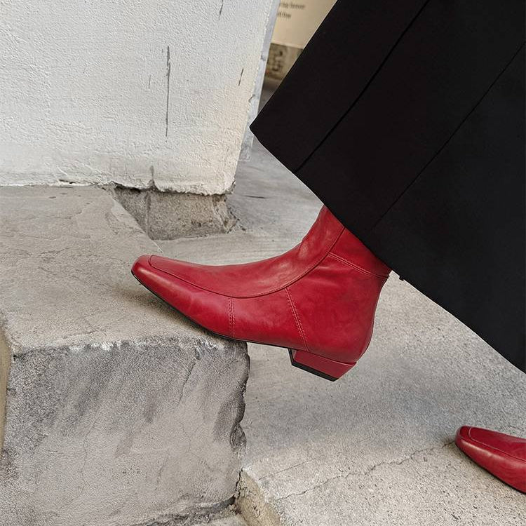 Grena Genuine Leather Boots