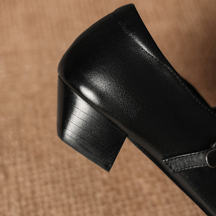 Murel Genuine Leather Flats