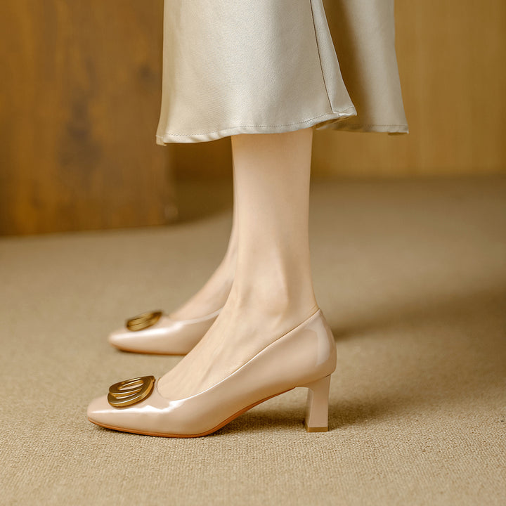 Tyra Leather Heels