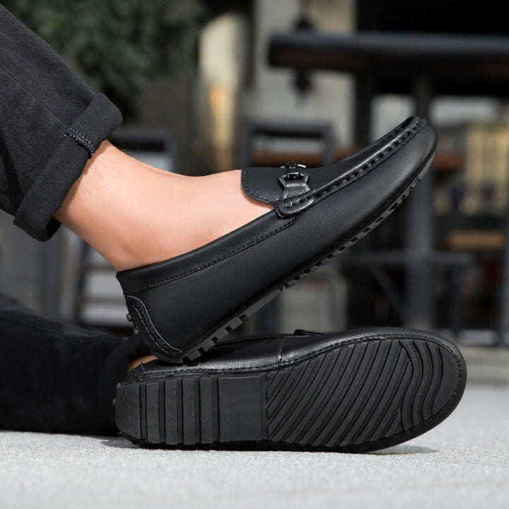 Helvo Genuine Leather Moccasin Loafers