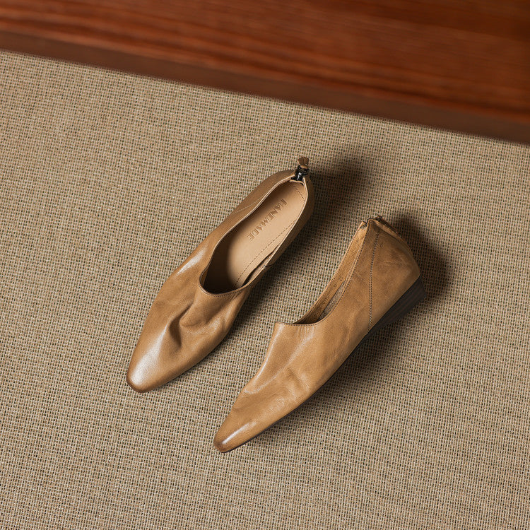 Halen Genuine Leather Pumps