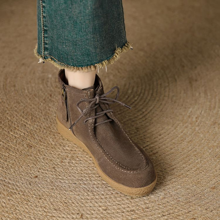 Silken Genuine Suede Boots