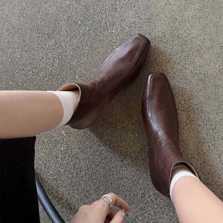 Grena Genuine Leather Boots