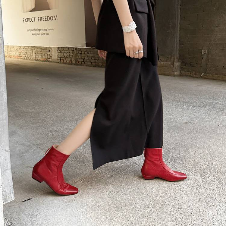 Grena Genuine Leather Boots