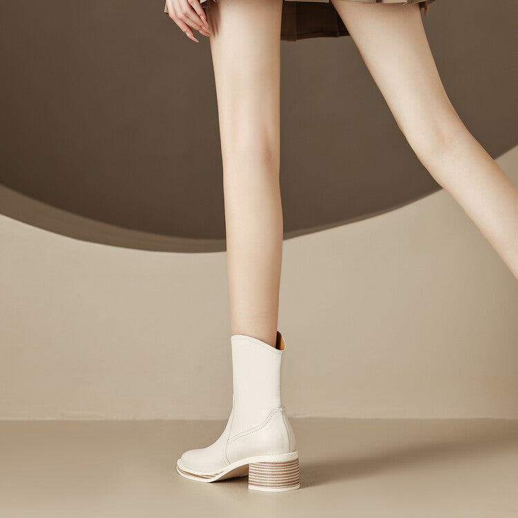 Marcie Genuine Leather Boots