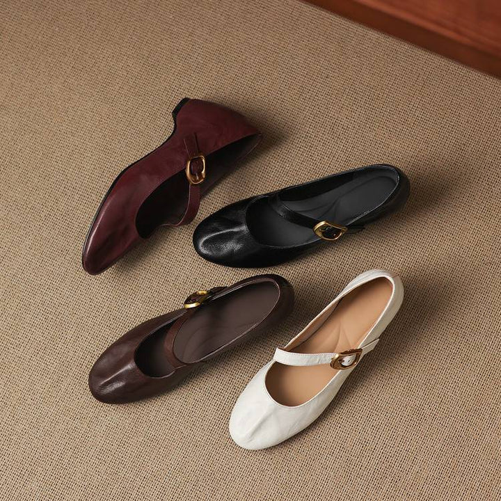 Givry Genuine Leather Heels