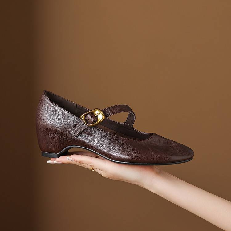 Givry Genuine Leather Heels