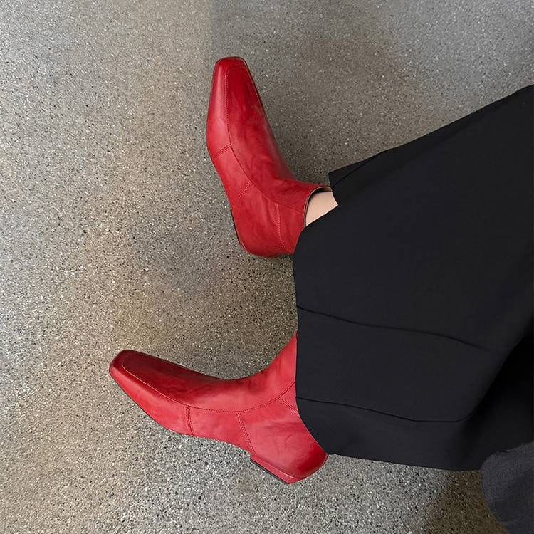 Grena Genuine Leather Boots