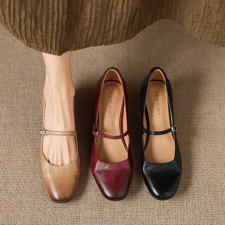 Ryla Genuine Leather Pumps