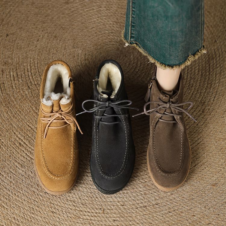 Silken Genuine Suede Boots