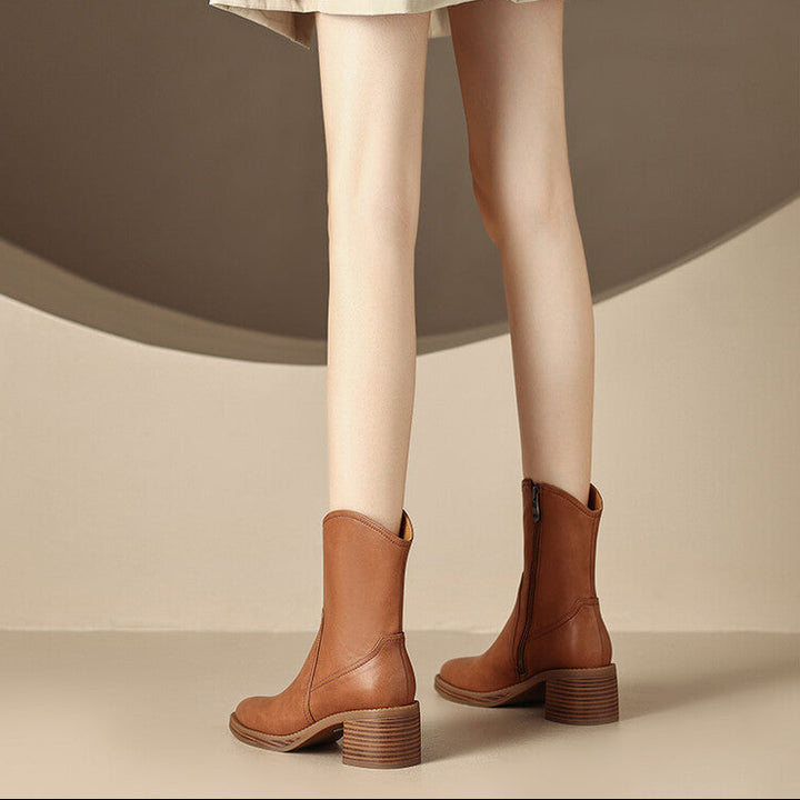 Marcie Genuine Leather Boots