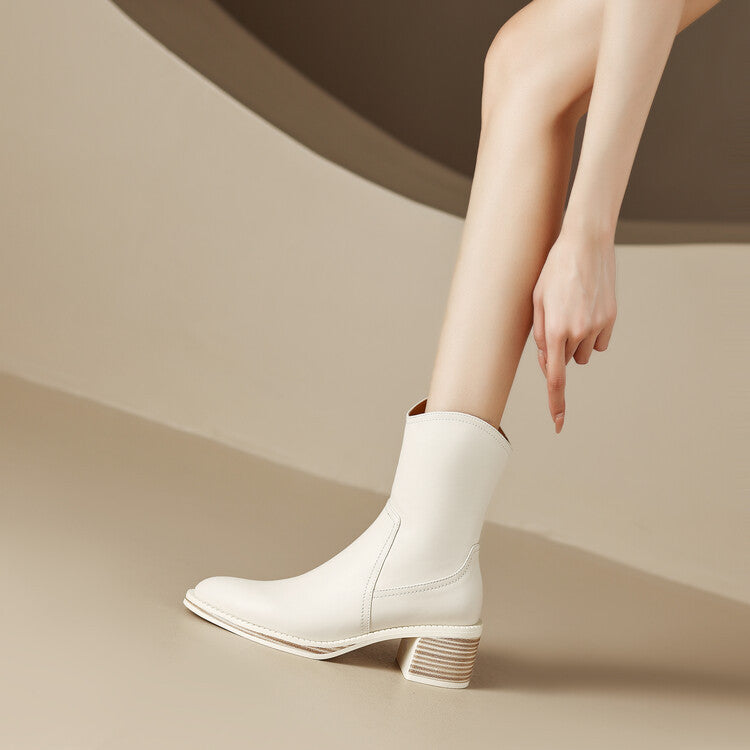 Marcie Genuine Leather Boots